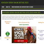 can i bet on the kentucky derby online
